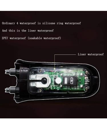 Buy Men's Professional Shaver - Cordless Electric Razor Waterproof USB Rechargeable | Perfect Gift for Him - Buy Online on GoSupps.com