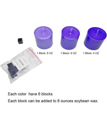 Soy Candle Dye Cubes - 12 Colors for Scented Candle Making - Buy Online on GoSupps.com
