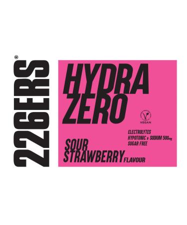 226ERS Hydrazero Drink - Electrolyte Hydration Sports Drink Sour Strawberry 225g | Buy Internationally - Buy Online on GoSupps.com