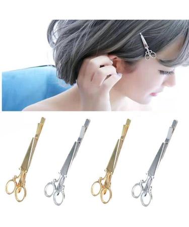 Cuhair Scissor Design Hair Clips - Set of 6 | 4cm | Perfect for All Hair Types | International Shipping Available - Buy Online on GoSupps.com