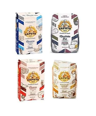 Antimo Caputo Molino Caputo flour testpakket testset Napoli pizzamel pizza meel 4 x 1kg