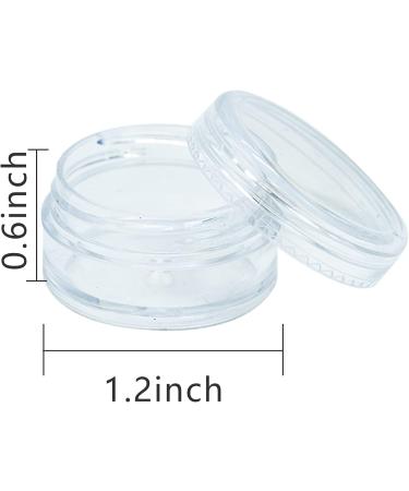 Buy Szxmdkh 12-Piece Clear Crucible Set - 5ml Empty Jars with Screw Caps for Lotion Cream Mini Candles & Cosmetics - International Shipping Available - Buy Online on GoSupps.com