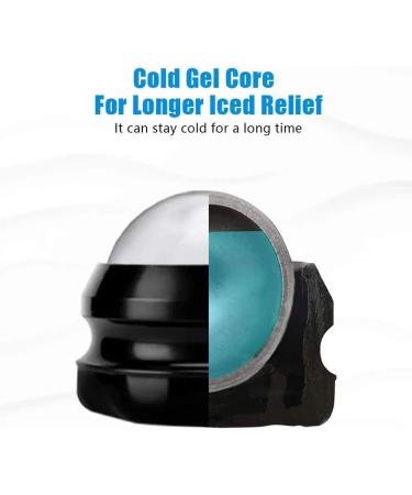 Buy Phcomrich Black Stainless Steel Massage Ball - Handball Scooter & Hot/Cold Compress Massager Online - Buy Online on GoSupps.com