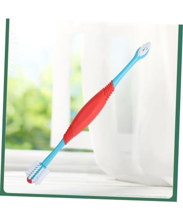 Beavorty 2pcs Double-headed Cleaning Brush Manual Pet Pets Tooth Soft-bristles Head for Bristles Small Puppy - Buy Online on GoSupps.com