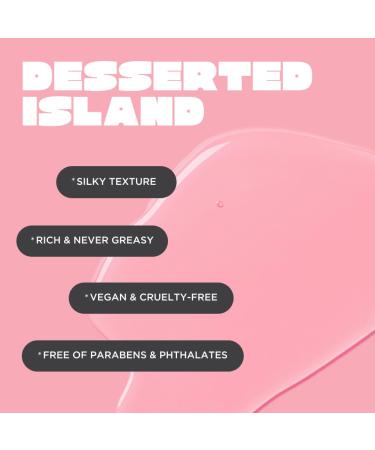 Cake Beauty Body Oil Desserted Island - Rich & Nourishing Body Oil Radiance Enhancing - Argan Oil Aloe Camelia Leaf Extract - For Dry Skin - 100 mL / 3.4 Fl Oz - Buy Online on GoSupps.com