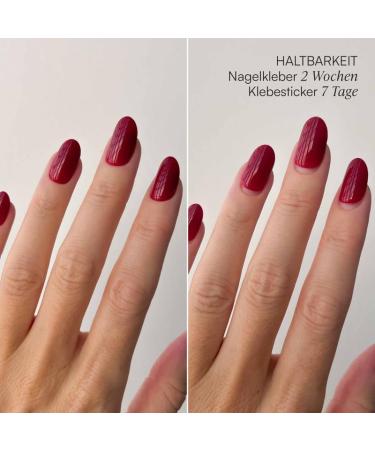 Doonails Soft Gel Press-On Nails | 30 Set Rose Cat Eye Almond | Salon Quality Full Cover Fake Nails | Comfortable Fit & Natural Look - Buy Online on GoSupps.com