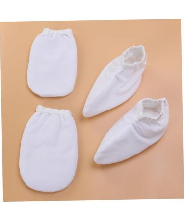 2 paires de Paraffine pour Mains et Isolants et Lavables Mitaines Spa Confortables pour Lot de Blanches - Buy Online on GoSupps.com