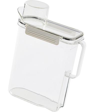 Laundry Detergent Dispenser Plastic Large Capacity Laundry Powder Storage Organizer with Lid Laundry Detergent Holder for Laundry Beads Oatmeal Pet Food - Buy Online on GoSupps.com