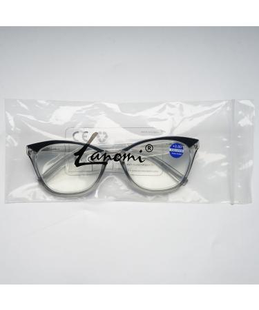 Shop Lanomi Classic Blue Light Filter Reading Glasses - UV400 Protection 4-Pack Cats Sight Rectangle 4.0 Diopters Anti-Blue Light Visual Aid - Buy Online on GoSupps.com