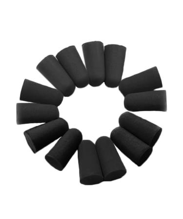 50Pairs 100Pcs Soft Black Foam Ear Plugs Tapered Travel Sleep Noise Prevention Earplugs Noise Reduction for Travel Sleeping