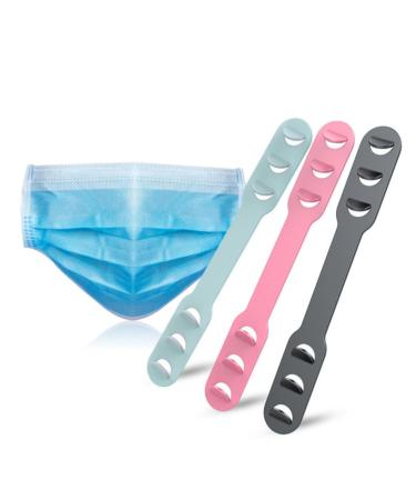 Fomiyes 10st mask ear rope loop mask Extension Buckle ear protector for mask buckle of face cover ear belt extension buckle hook masking buckle tab 15x2cm