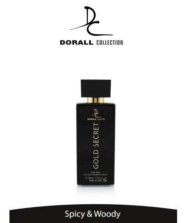GOLD SECRET BY DORALL COLLECTION COLOGNE FOR MEN 3.3 OZ / 100 ML EAU DE TOILETTE SPRAY - Buy Online on GoSupps.com