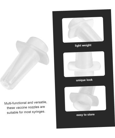WOFASHPURET 10pcs Veterinary Nasal Dropper Kit - White Rose Vibration Suction Atomizer for Pigs - Moisturizing Spray & Vaccine Injection Equipment - Buy Online on GoSupps.com