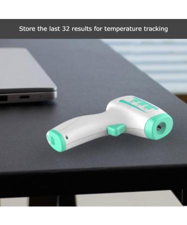 Maplin Forehead Thermometer | Non-Contact Infrared | Instant Reading | Fever Alarm | LCD Display | C/F Switch - Buy Online on GoSupps.com
