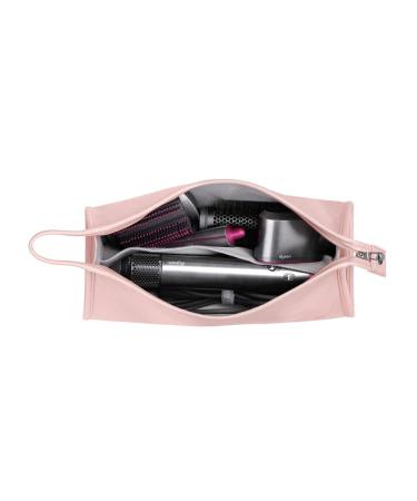 GENCAM Travel Case for Shark Flexstyle/Dyson Airwrap Styler Carrying Case for Shark/Dyson Air Wrap Styler and Attachments Travel Storage Bag for Dyson Supersonic Hair Drye (Pink)