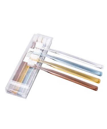 8pcs Cartons Toothbrush Handle Made Of Crystal Travel Stock