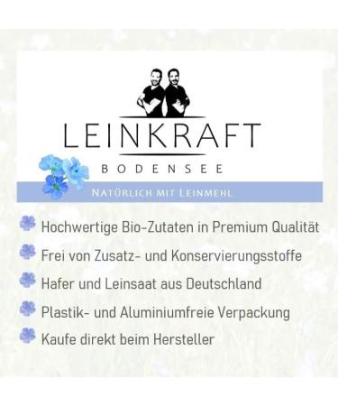 Buy German Organic Linseed 2.5 kg - 100% Bioland Natural Baker Quality - Whole Brown Seeds - Buy Online on GoSupps.com