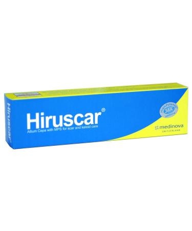 Hiruscar Topical Gel - Allium Cepa with MPS for Softer Smoother Scar Keloid - 25g - Buy Online on GoSupps.com