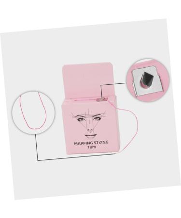 Angoily Make up Kits Pro Tools Eyebrow Mapper Tool Eyebrow Positioning Tool Suite Advanced Drawing Tool 4.6x1.8x7.5cm Pink - Buy Online on GoSupps.com