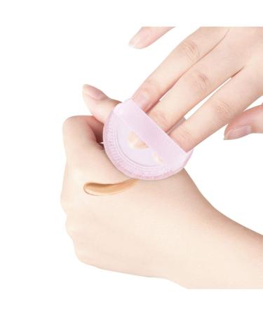 Jimking 5-Piece Powder Puff Set - Premium Round Makeup Sponges for BB Cream Liquid Foundation and Loose Powder - Soft Appliant Cotton with Bands - Ideal for Flawless Skin - Buy Online on GoSupps.com