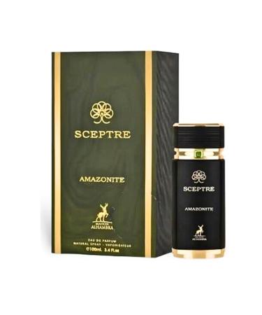 Maison Alhambra Sceptre Amazonite Eau de Parfum Spray for Unisex 3.4 Ounce Musk