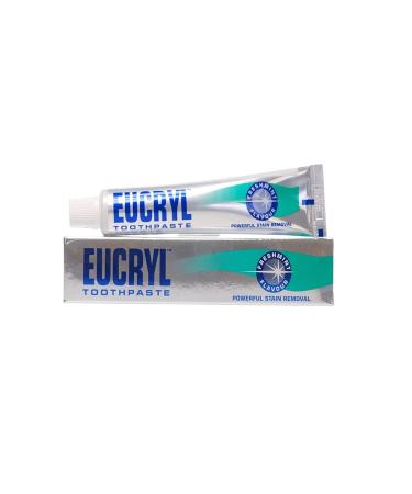 EUCRYL SMOKERS TOOTHPASTE FRESHMINT 50ML POWERFUL STAIN REMOVAL by Eucryl 1.69 Fl Oz (Pack of 1)
