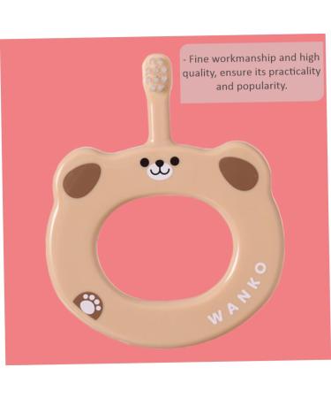 Minkissy Kids Toothbrush Set - 2 Pack Children's Toothbrushes for Effective Teeth Cleaning Anti-Drop Design Soft Bristles for Kids - Buy Online on GoSupps.com