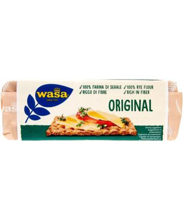 Italian Gourmet E.R. Wasa Original Crackers with 100% Rye Flour Crispy Slices Made with Whole Grain Rye Flour High in Fiber 275g + Italian Gourmet Polpa di Pomodoro 400g - Buy Online on GoSupps.com