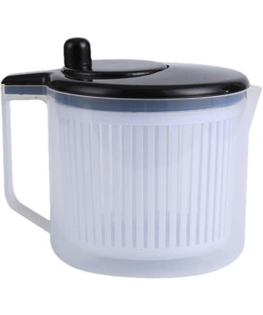  Xasbseulk Salad Spinner and Salad Dryer | 5L Salad Spinner for Fruits and Vegetables Easy to Clean Quick and Easy Drying | Salad Spinner for Vegetables and Fruits - Buy Online on GoSupps.com