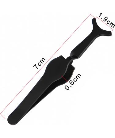 Eyelash Applicator Tool Black Lash Applicator Tool Stainless Steel for Loading and Unloading False Eyelashes - Buy Online on GoSupps.com