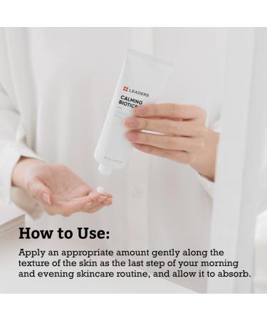 LEADERS Cosmetics Calming Biotics Cream Mask - 80ml 2.70 Fl Oz Gel Type Revitalize Strengthen Skin Barrier Hydrating for Sensitive Skin 2.7 Fl Oz (Pack of 1) - Buy Online on GoSupps.com