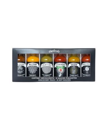 La Pimenterie discovery bundle - 6 hot sauce flavors Discovery 6pk