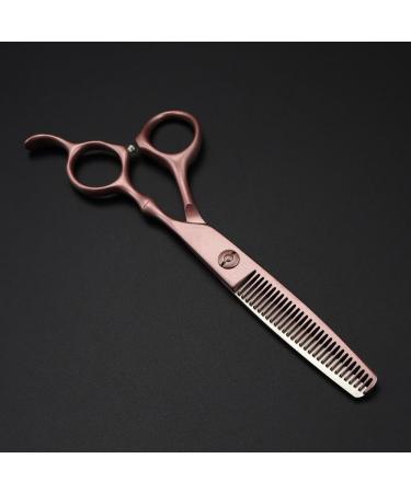 Hair Cutting Scissors 6 Inch Professional JP 440c Steel Rose Gold Bamboo Hair Scissors Haircut Thinning Barber Makas Cutting Shears Hairdresser Scissors Set - Buy Online on GoSupps.com