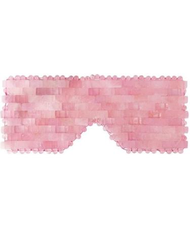 Rose Eye Mask Jade Eye Mask Natural Crystal Sleep Mask Relieve Fatigue Skin Care Face Beauty Tool - Buy Online on GoSupps.com