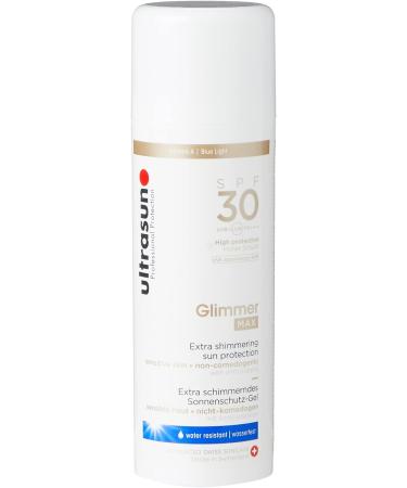 Ultrasun 30 SPF Glimmer Max 150ml White - Sun Protection for Glowing Skin - Buy Online on GoSupps.com