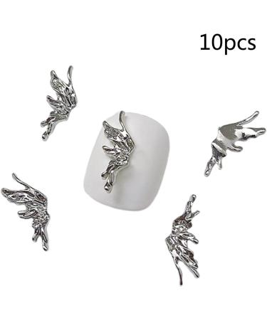 FEIlei 10Pcs 3D Butterfly Nail Charms for Nails Alloy Butterfly Nail Charms Decoration DIY Alloy Nail Butterfly Charms 15# - Buy Online on GoSupps.com