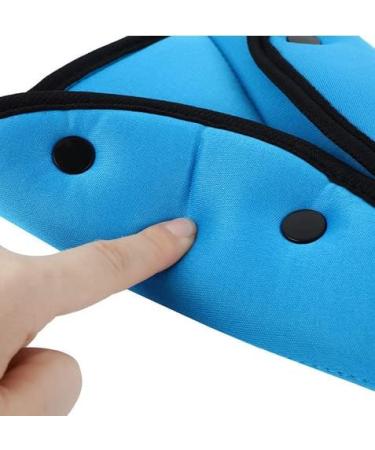 Losuya Child Kids Car Safety Seatbelt Adjuster Cover Strap - Blue | Seat Belt Clips for Children - Buy Online on GoSupps.com
