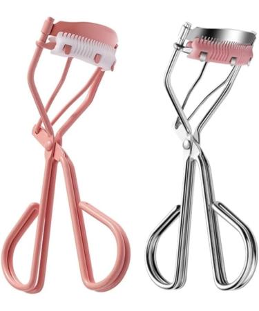 Eyelash Curler with Eyelash Comb Handheld Long Lasting Metal Eyelash Curler Clip Big Eye Cosmetic Tools Women Accessories (Color : C2) - Buy Online on GoSupps.com