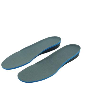 Elevated Insole for Comfort Breathability and Invisible Internal Height Increase Full Insole for Men and Women(42) 42 Gray