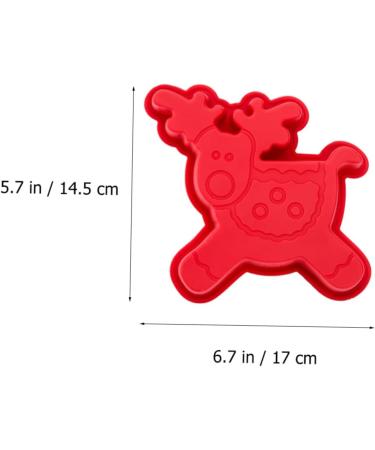 Alipis 6 Pcs Baking Mold Silicone Molds Silicone Chocolate Molds Cake Making Mold Christmas Cake Mold Child - Buy Online on GoSupps.com