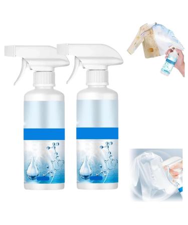 Sowhatahow Stain Remover 300ml Laundry Powerful Spray Stain Removal All-in-One Active Stain Remover Clothes Dry-Clean Spray Fabric Stain Removes for Oil Stain Coffee Stain Wine Stain 2pcs