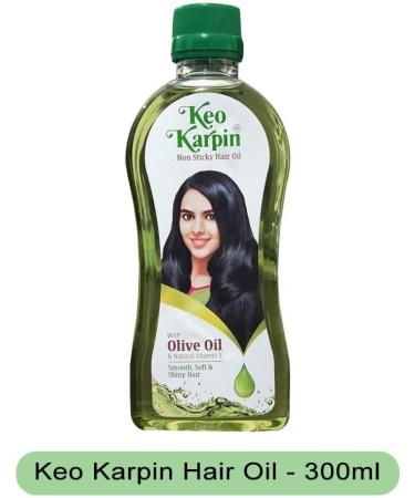 Buy Keo Karpin Hair Oil 300 ml - Nourish & Strengthen Hair | International Shipping Available - Buy Online on GoSupps.com