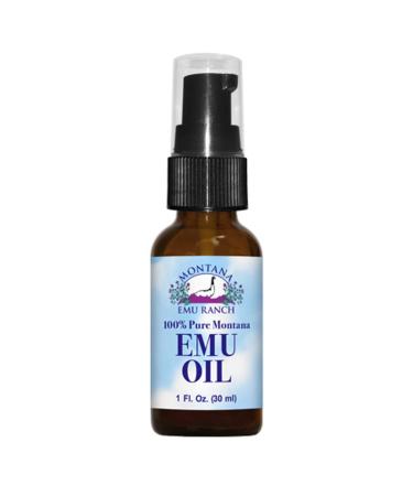 100% Pure Montana Emu Oil Montana Emu Ranch Co. 1 oz Liquid