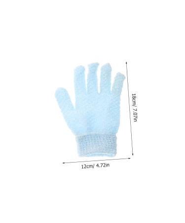 Buy NOLITOY Scrub Gloves - 2 Pairs Thicken Polyester Soap Gloves for Exfoliating - International Shipping - Buy Online on GoSupps.com