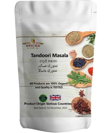 Premium Tandoori Masala Powder by Spices&herbsuk - Perfect for Vegetables, Meat & Chicken - 250g - Buy Online on GoSupps.com