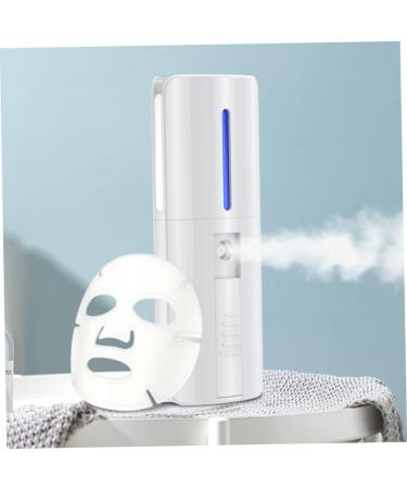 BIUDECO 1pc Hydrating Instrument Nano Mist Sprayer Facial Spray Mister Handheld Sprayer White Abs - Buy Online on GoSupps.com