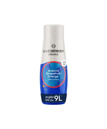 SodaStream Syrup Isotonic 1 bottle makes 9 liters of ready-to-drink beverage prepared in seconds and always fresh 440 ml grapefruit - Buy Online on GoSupps.com