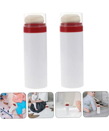 STAHAD 2pcs Powder Puff Box - Toddler Bath Sponge & Makeup Holder for Talcum Powder Dispenser - Buy Online on GoSupps.com