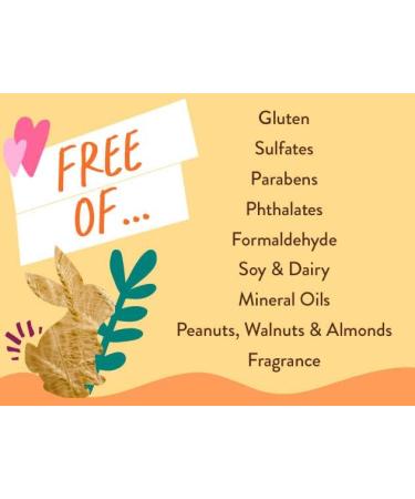 Babo Botanicals Fragrance-Free 3-in-1 Baby Wash & Shampoo 15 fl. oz. - Vegan, Organic Shea Butter, Coconut Oil, Calendula & Oat - EWG Verified - Buy Online on GoSupps.com