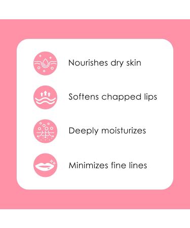 Lip Mask - Plump & Repair Dry Lips | Lip Mask Overnight - Infused with Hyaluronic Acid & Vitamin E | Hydrating Lip Sleeping Mask - Wake Up to Soft Smooth Lips 0.7 oz - Buy Online on GoSupps.com